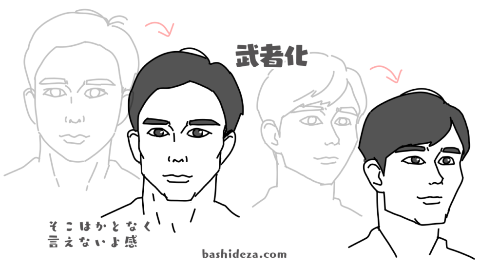 東出昌大さんを描いてみた